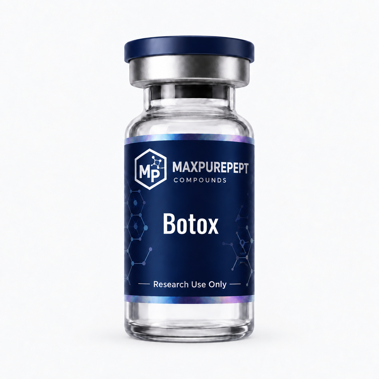 MAXPUREPEPT Botox name-only vial illustration