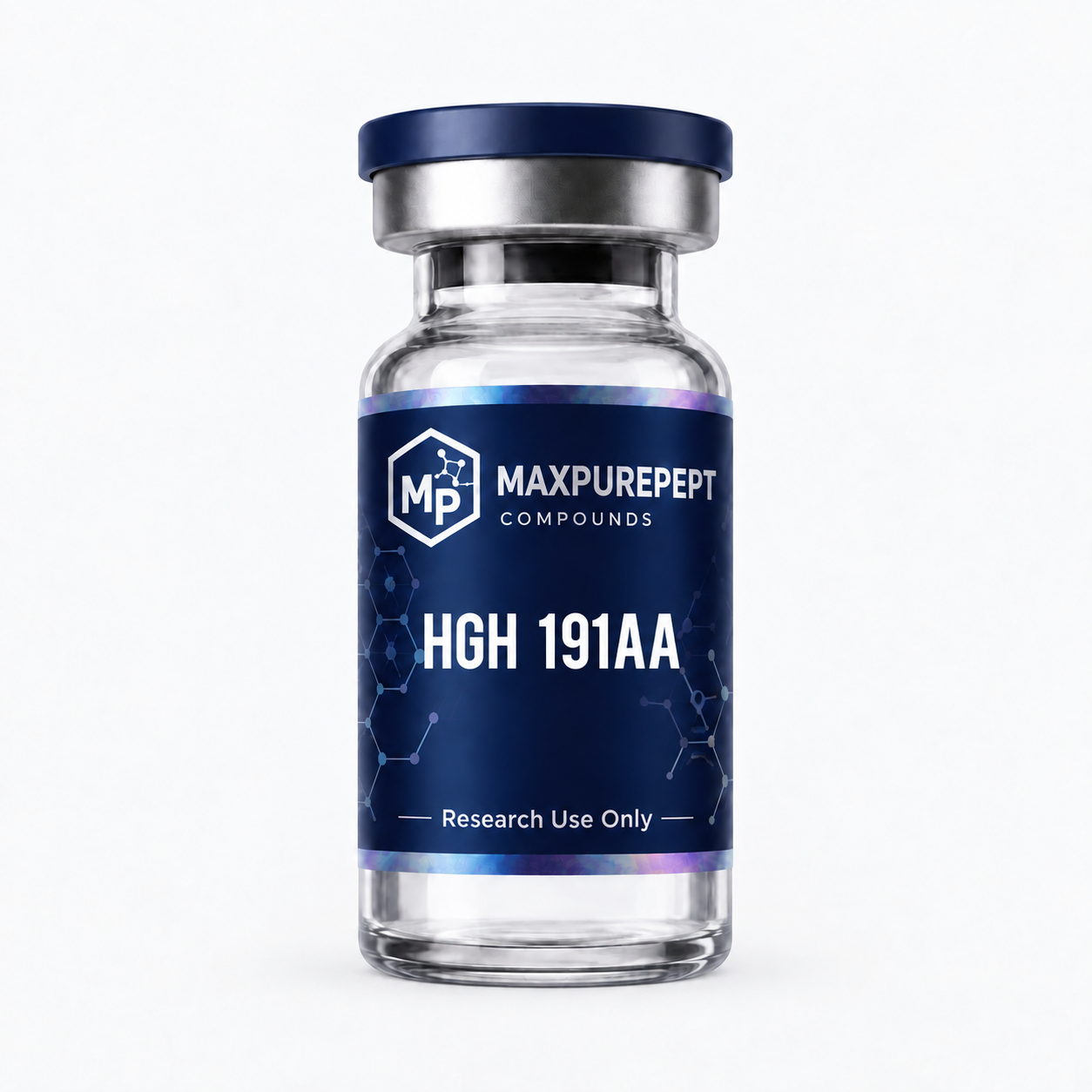 MAXPUREPEPT HGH 191AA name-only vial illustration