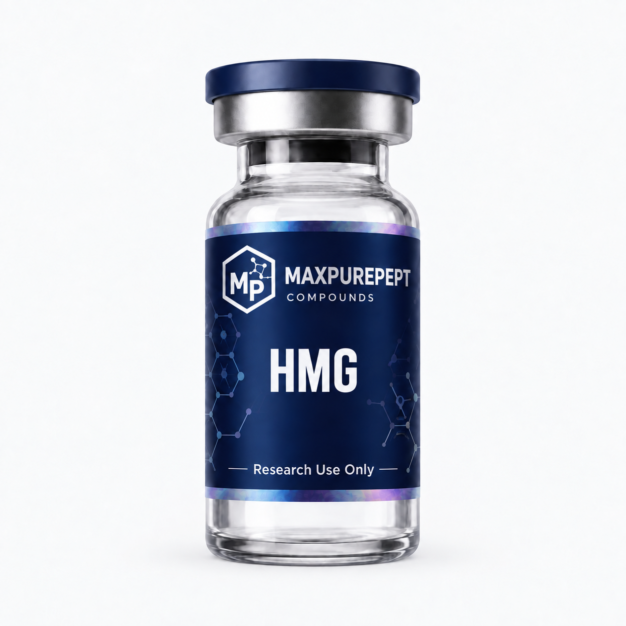 MAXPUREPEPT HMG name-only vial illustration
